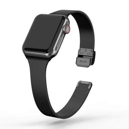 Zeno Milanese strap For Apple Watch Series 1-7 (4 Colours) - Burnana Concept 